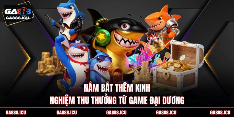 Nắm bắt thêm kinh nghiệm thu thưởng từ game đại dương