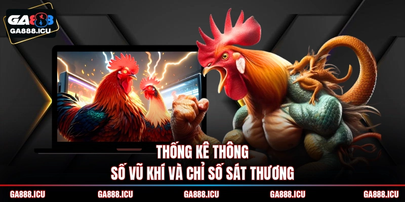 Thống kê thông số vũ khí và chỉ số sát thương