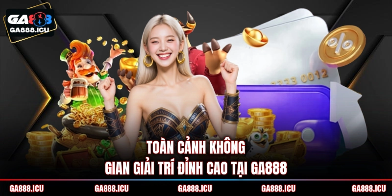 Toàn cảnh không gian giải trí đỉnh cao tại GA888 